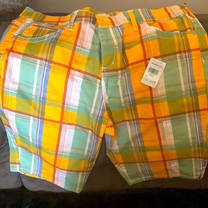 Women’s plaid size 16 shorts